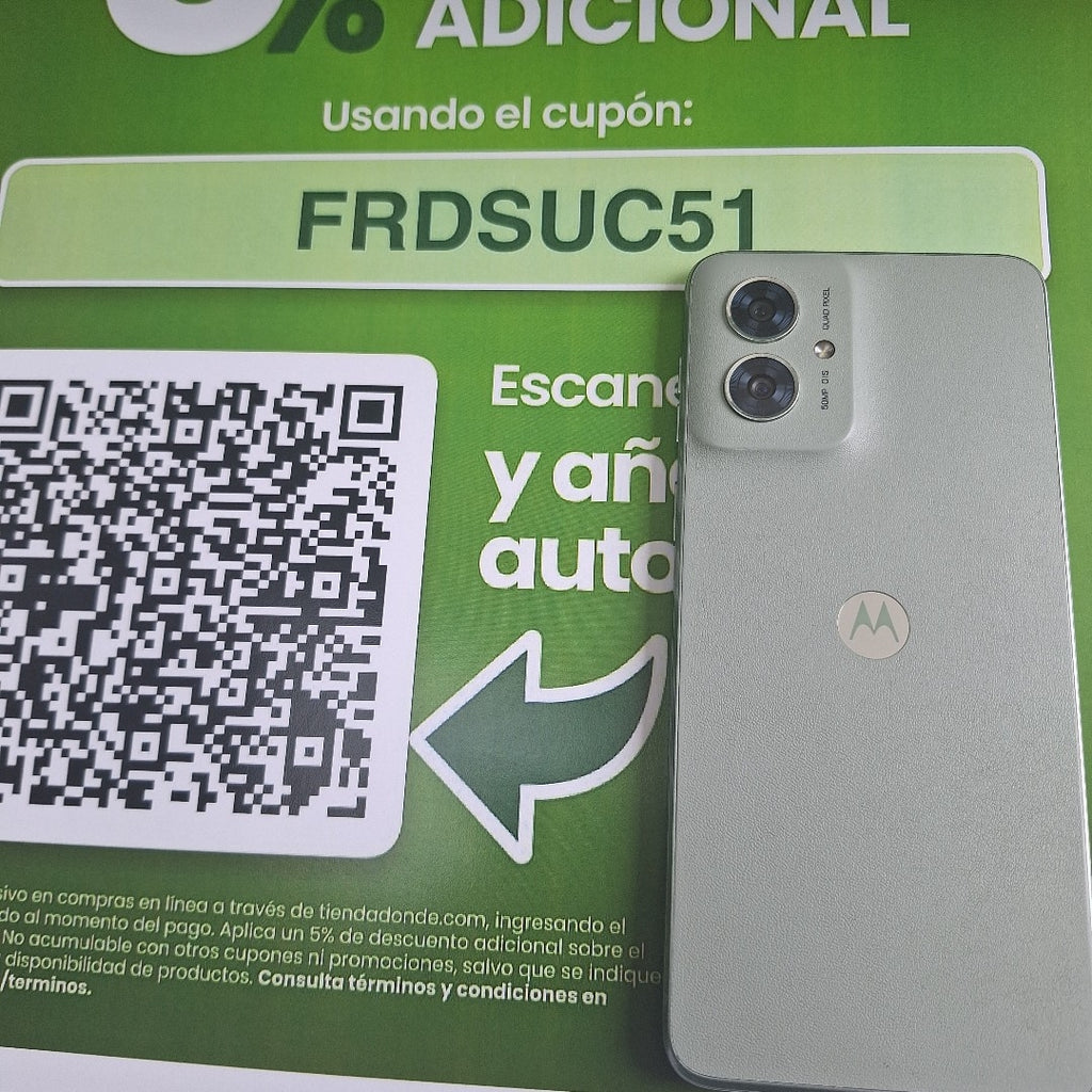 CELULAR MOTOROLA MOTO G55 5G XT2435-1(2024) 256 GB 8 GB RAM (SEMINUEVO)