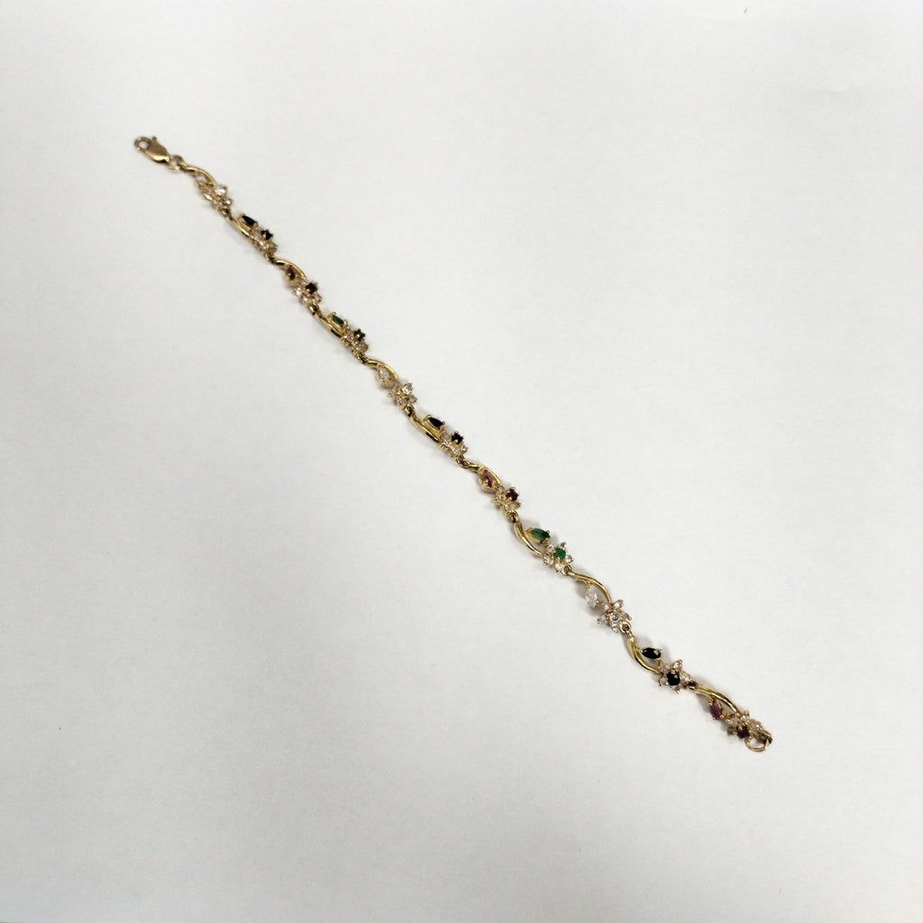 PULSERA ORO 14 K 7.9 GRMS (SEMINUEVO)