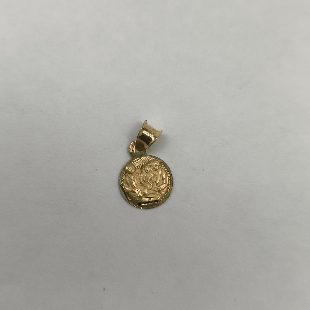 MEDALLA RELIGIOSA ORO 10 K 0,80 GRMS (SEMINUEVO)