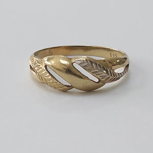 ANILLO ORO 14 K 2 GRMS (SEMINUEVO)