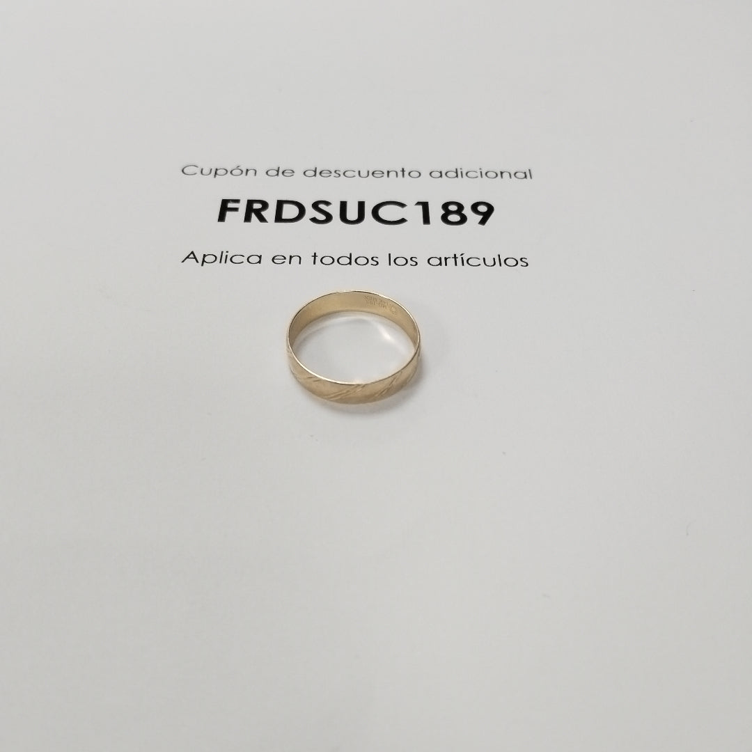 ARGOLLA ORO 14 K 1.5 GRMS (SEMINUEVO)