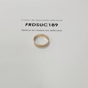ARGOLLA ORO 14 K 1.5 GRMS (SEMINUEVO)