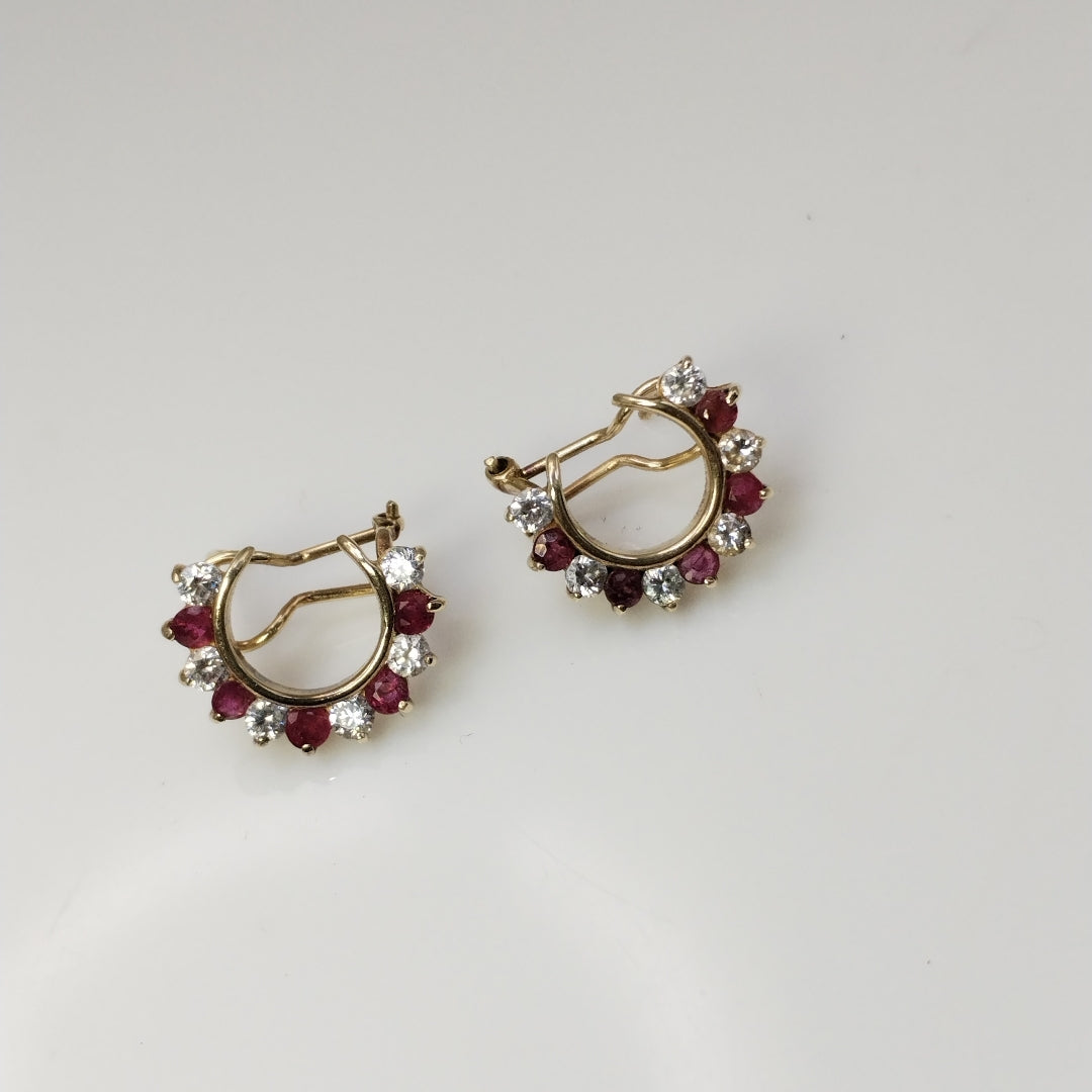 ARETES PAR ORO 10 K 3.3 GRMS (SEMINUEVO)