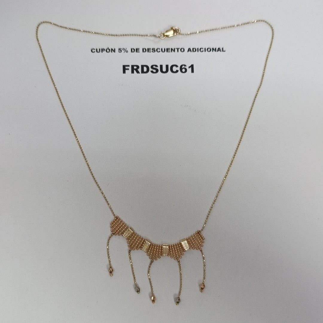 COLLAR ORO 10 K 4.4 GRMS (SEMINUEVO)