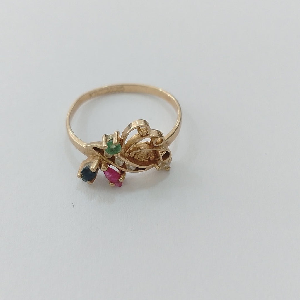 ANILLO ORO 10 K 1.3 GRMS (SEMINUEVO)