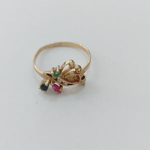 ANILLO ORO 10 K 1.3 GRMS (SEMINUEVO)