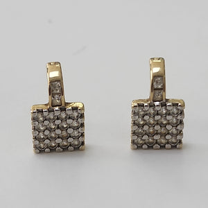ARETES PAR ORO 10 K 3.5 GRMS (SEMINUEVO)