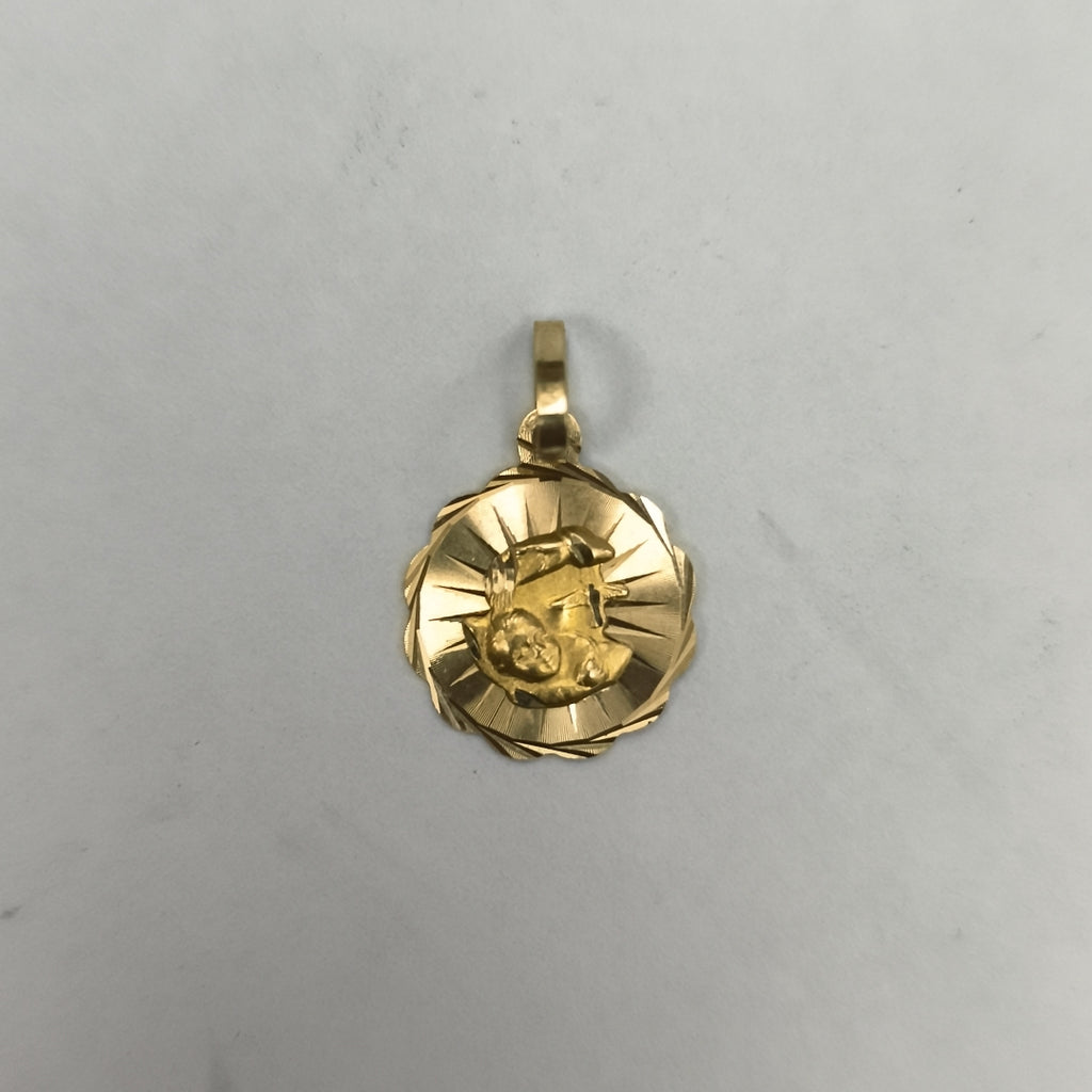 MEDALLA RELIGIOSA ORO 14 K 1,10 GRMS (SEMINUEVO)