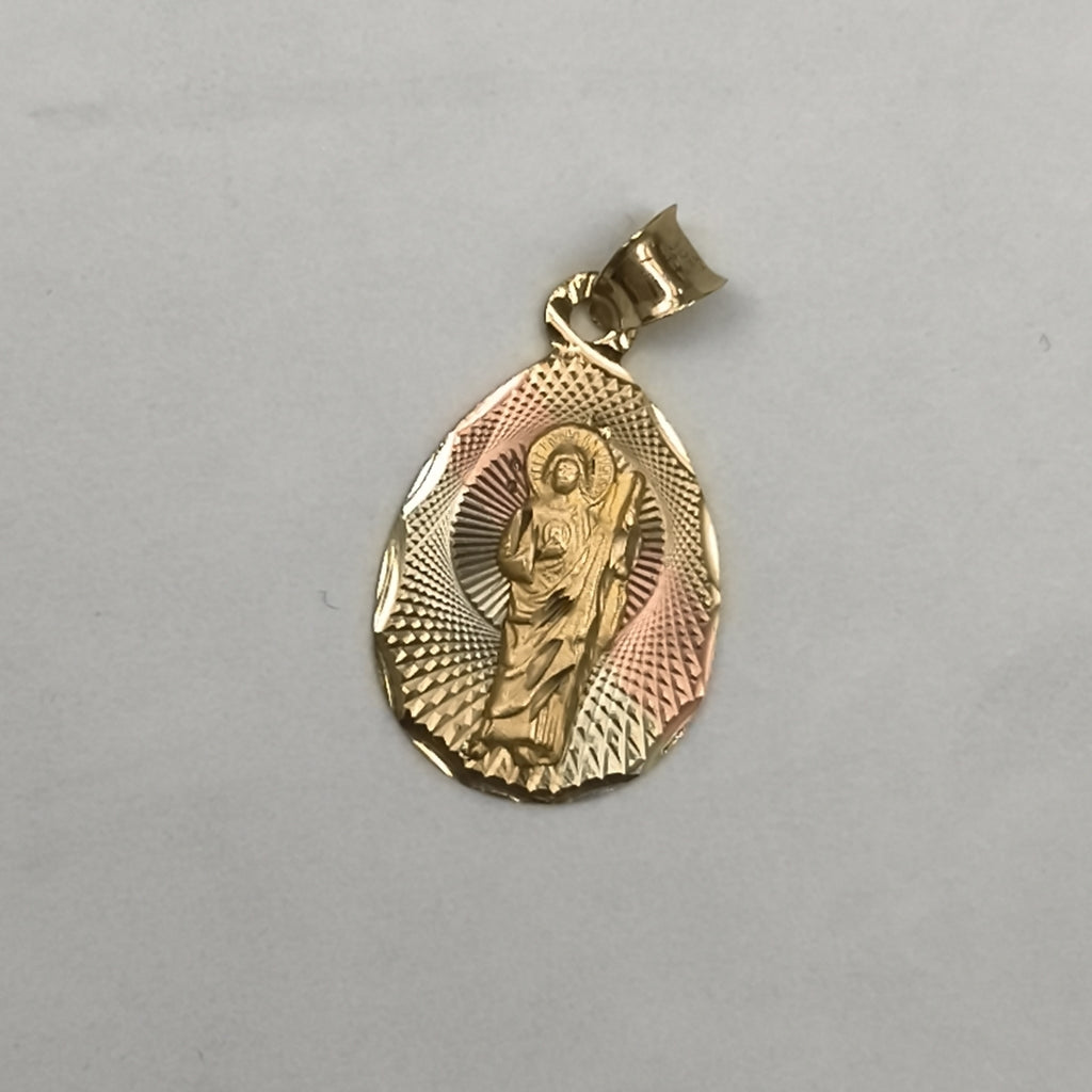 MEDALLA RELIGIOSA ORO 10 K 1,20 GRMS (SEMINUEVO)