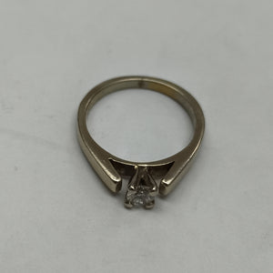 ANILLITO, SOLITARIO ORO 14 K 3.1 GRMS (SEMINUEVO)