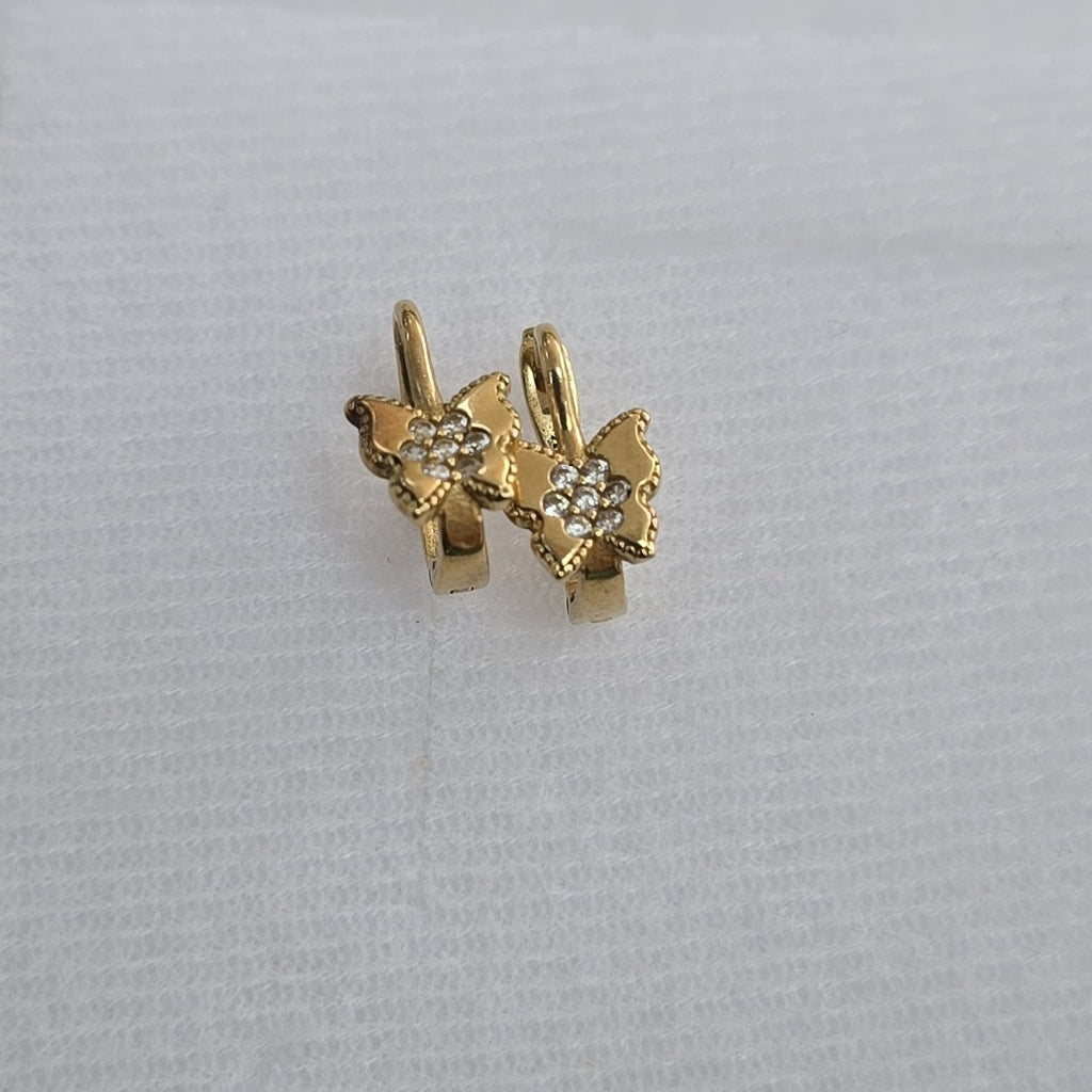 ARETES PAR ORO 10 K 1.4 GRMS (SEMINUEVO)