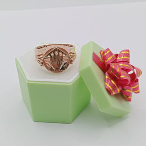 ANILLO ORO 10 K 5.5 GRMS (SEMINUEVO)