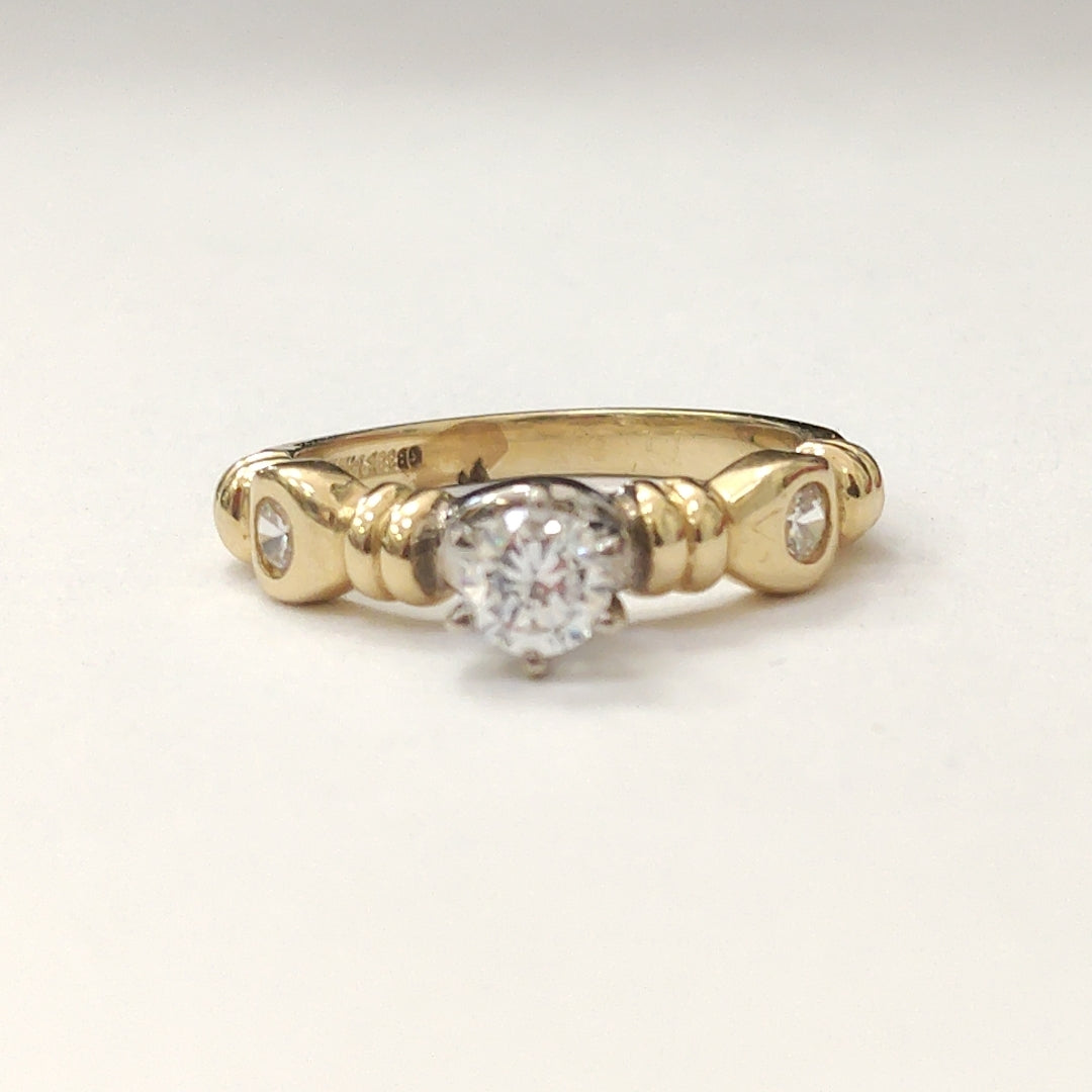 ANILLITO ORO 14 K 4 GRMS (SEMINUEVO)