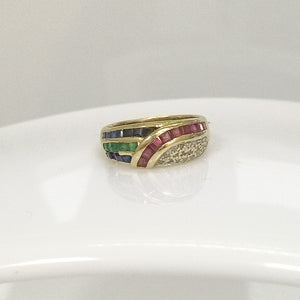 ANILLO ORO 14 K 4.3 GRMS (SEMINUEVO)