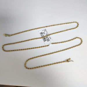 CADENA ORO 10 K 8.8 GRMS (SEMINUEVO)