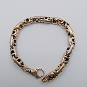 PULSERA ORO COMBINADO 14 K 20.2 GRMS (SEMINUEVO)