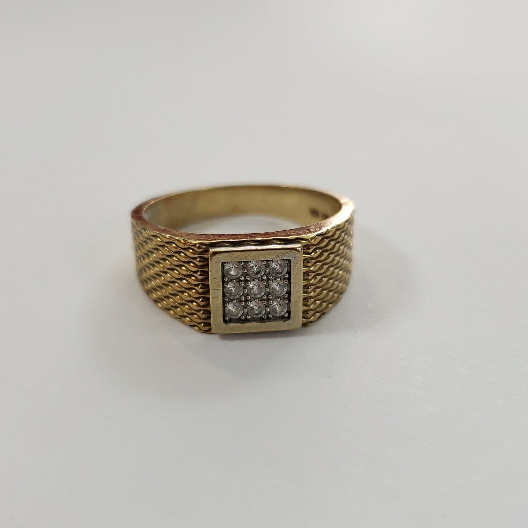 ANILLO ORO 10 K 4.9 GRMS (SEMINUEVO)