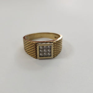 ANILLO ORO 10 K 4.9 GRMS (SEMINUEVO)