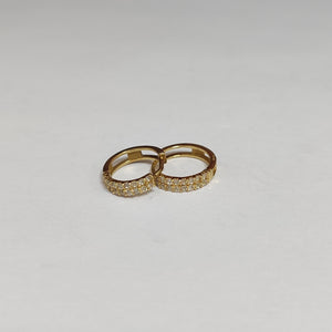ARETES PAR,ARRACADAS PAR ORO 14 K 1,70 GRMS (SEMINUEVO)