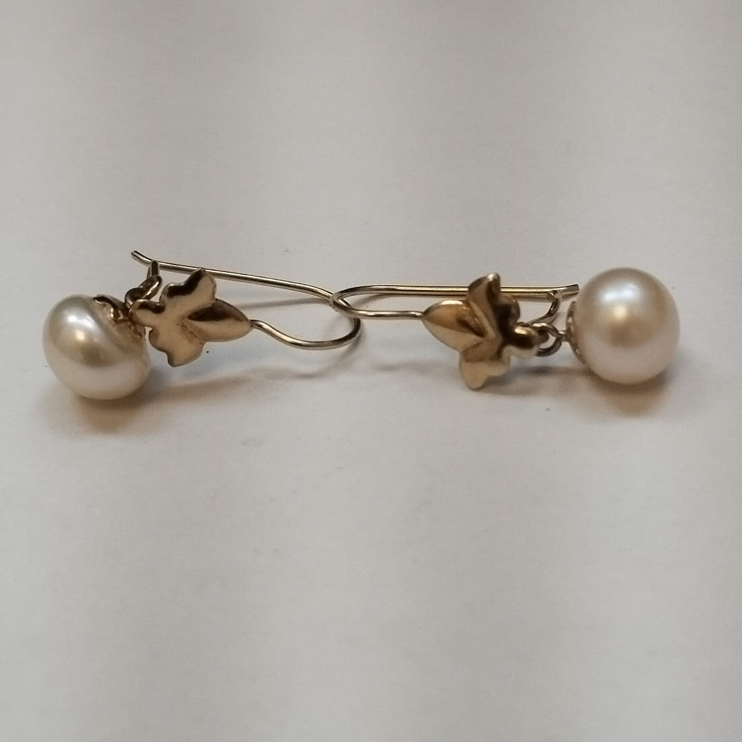 ARETES PAR ORO 14 K 1.9 GRMS (SEMINUEVO)