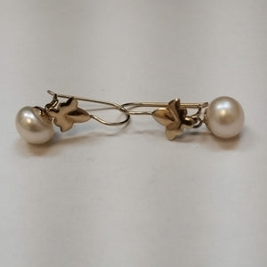 ARETES PAR ORO 14 K 1.9 GRMS (SEMINUEVO)