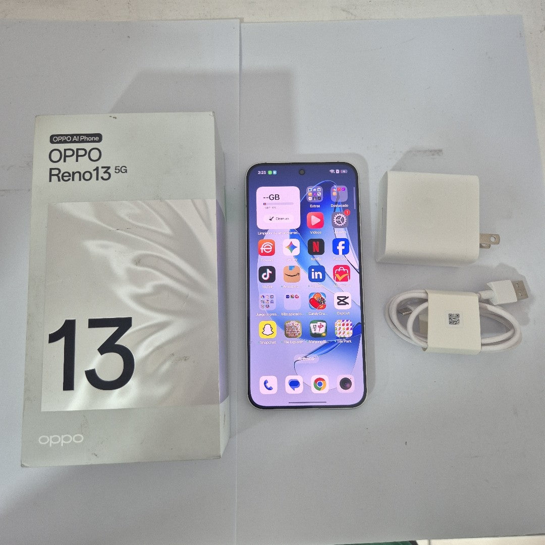 CELULAR OPPO RENO13 5G CPH2689 (2024) 512 GB 12 GB RAM (SEMINUEVO)