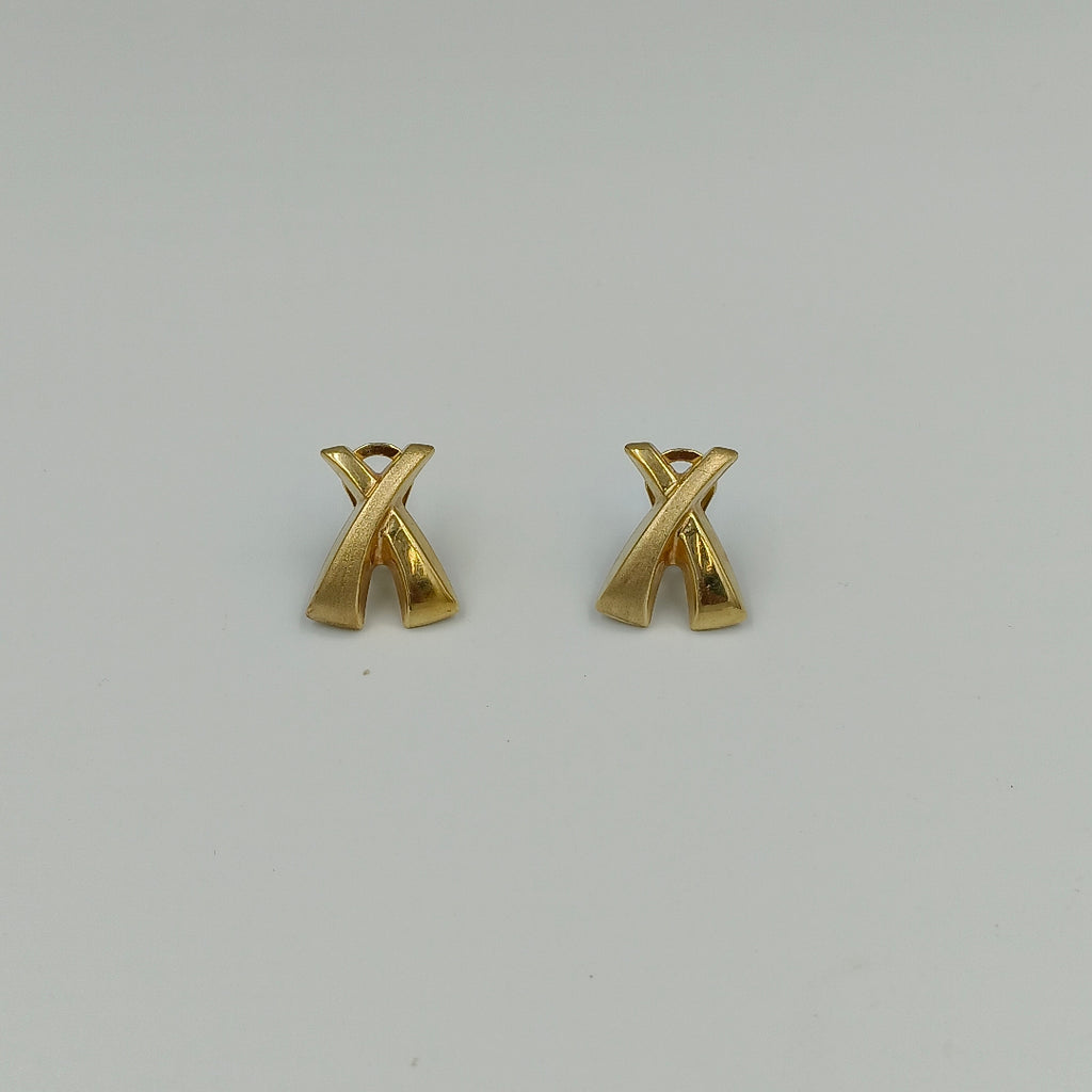ARETES PAR ORO 14 K 4.7 GRMS (SEMINUEVO)