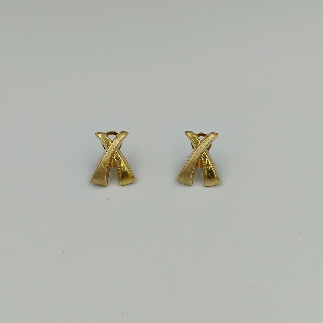 ARETES PAR ORO 14 K 4.7 GRMS (SEMINUEVO)