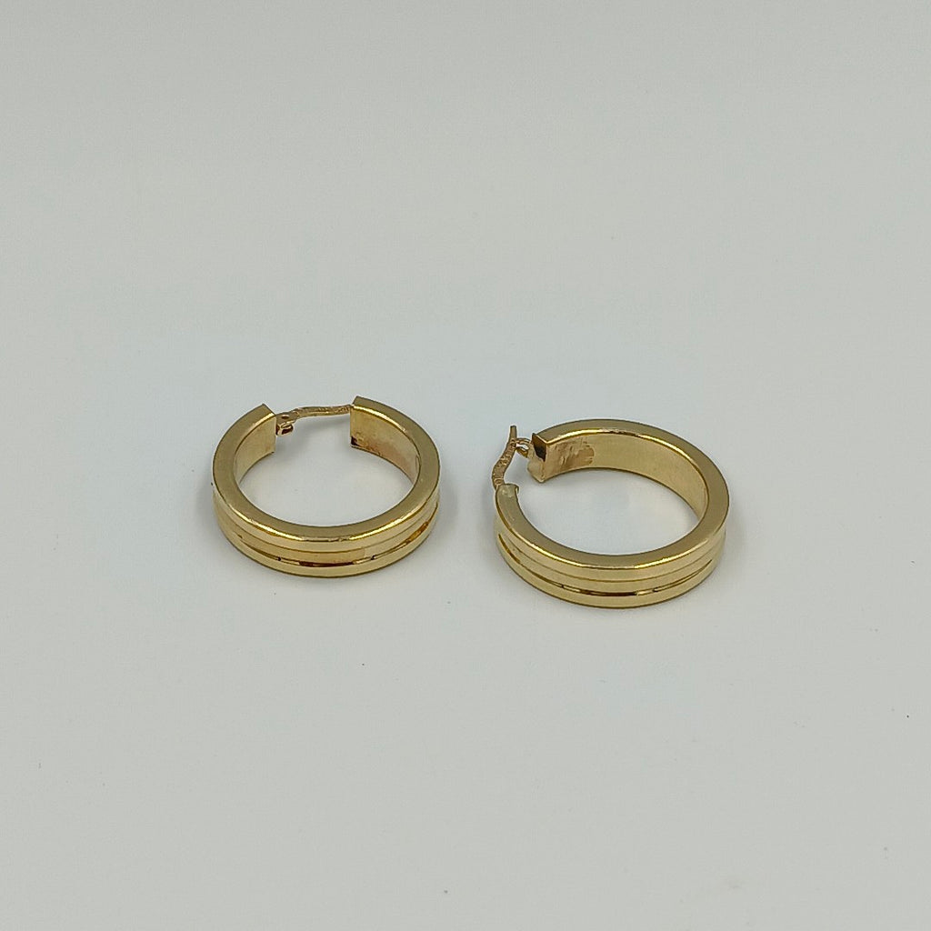 ARRACADAS PAR ORO 14 K 3.8 GRMS (SEMINUEVO)