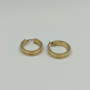 ARRACADAS PAR ORO 14 K 3.8 GRMS (SEMINUEVO)