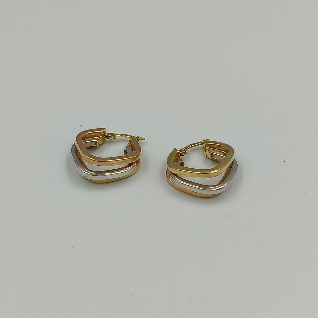 ARRACADAS PAR ORO 14 K 4.2 GRMS (SEMINUEVO)