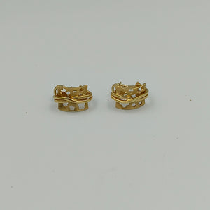 ARETES PAR ORO 14 K 6.4 GRMS (SEMINUEVO)