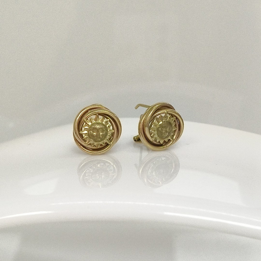 ARETES PAR ORO 8 K 4.2 GRMS (SEMINUEVO)