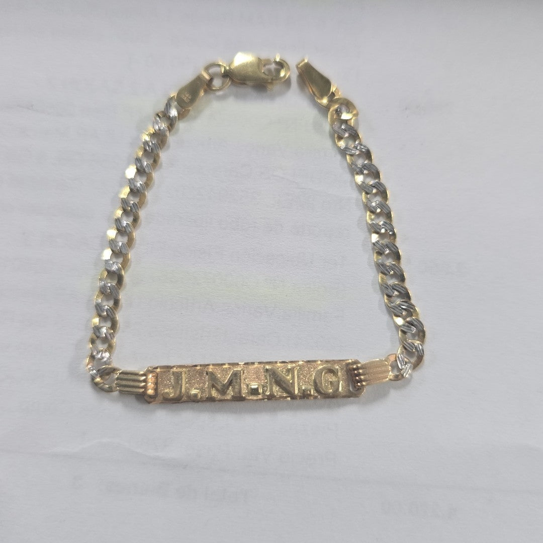 ESCLAVA ORO 14 K 3.2 GRMS (SEMINUEVO)