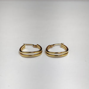 ARRACADAS PAR ORO 14 K 1,50 GRMS (SEMINUEVO)
