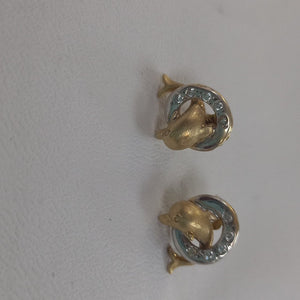 BROQUELES PAR ORO 14 K 3.1 GRMS (SEMINUEVO)