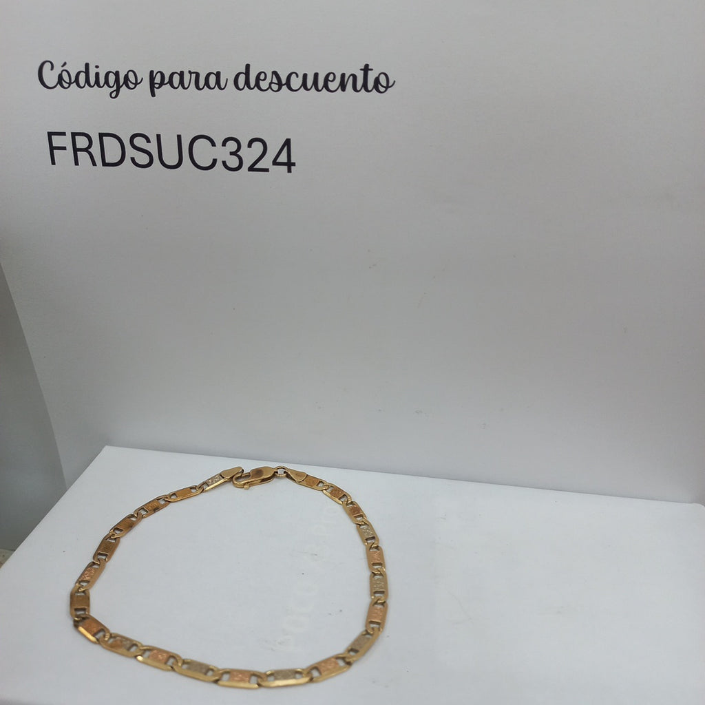 PULSERA ORO 14 K 8.9 GRMS (SEMINUEVO)