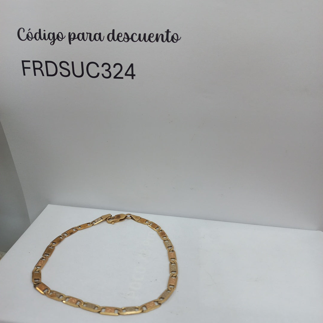 PULSERA ORO 14 K 8.9 GRMS (SEMINUEVO)