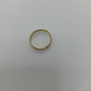 ARGOLLA ORO 10 K 1.3 GRMS (SEMINUEVO)