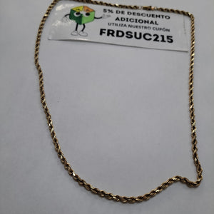 CADENA ORO 14 K 22,60 GRMS (SEMINUEVO)