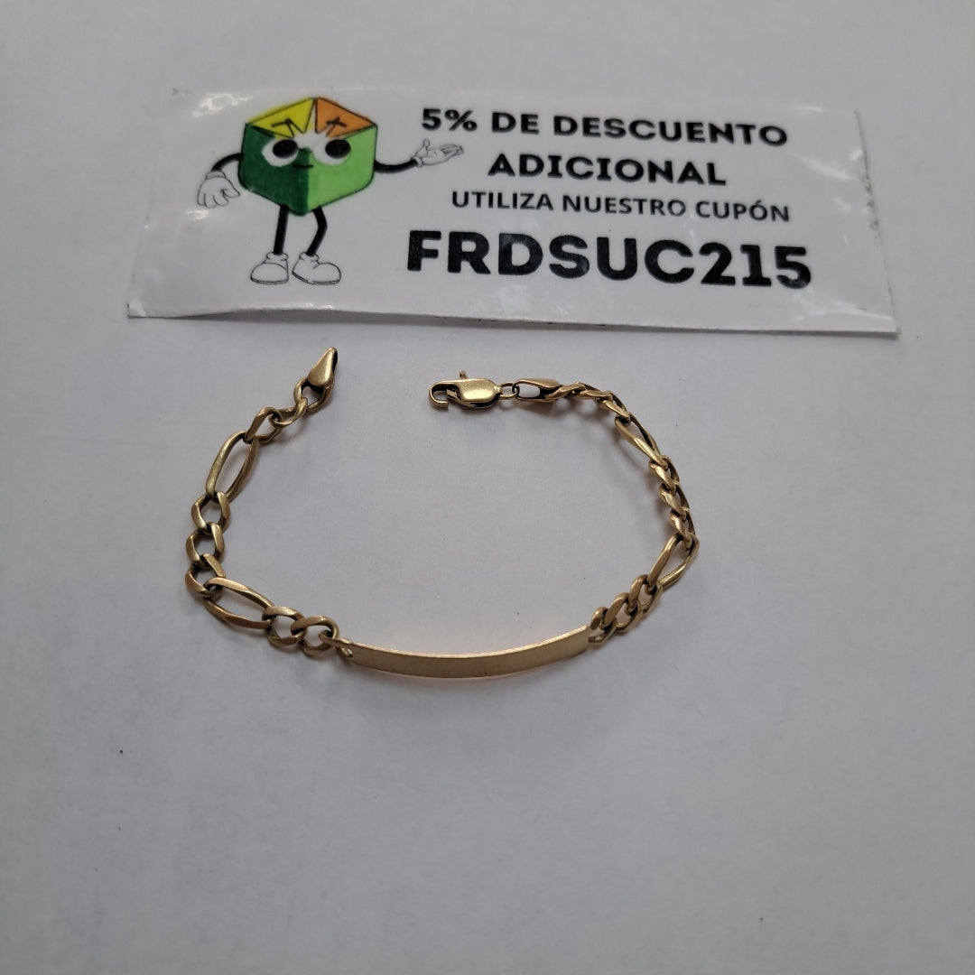 ESCLAVA ORO 14 K 8,70 GRMS (SEMINUEVO)