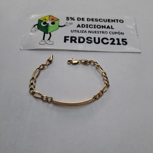 ESCLAVA ORO 14 K 8,70 GRMS (SEMINUEVO)