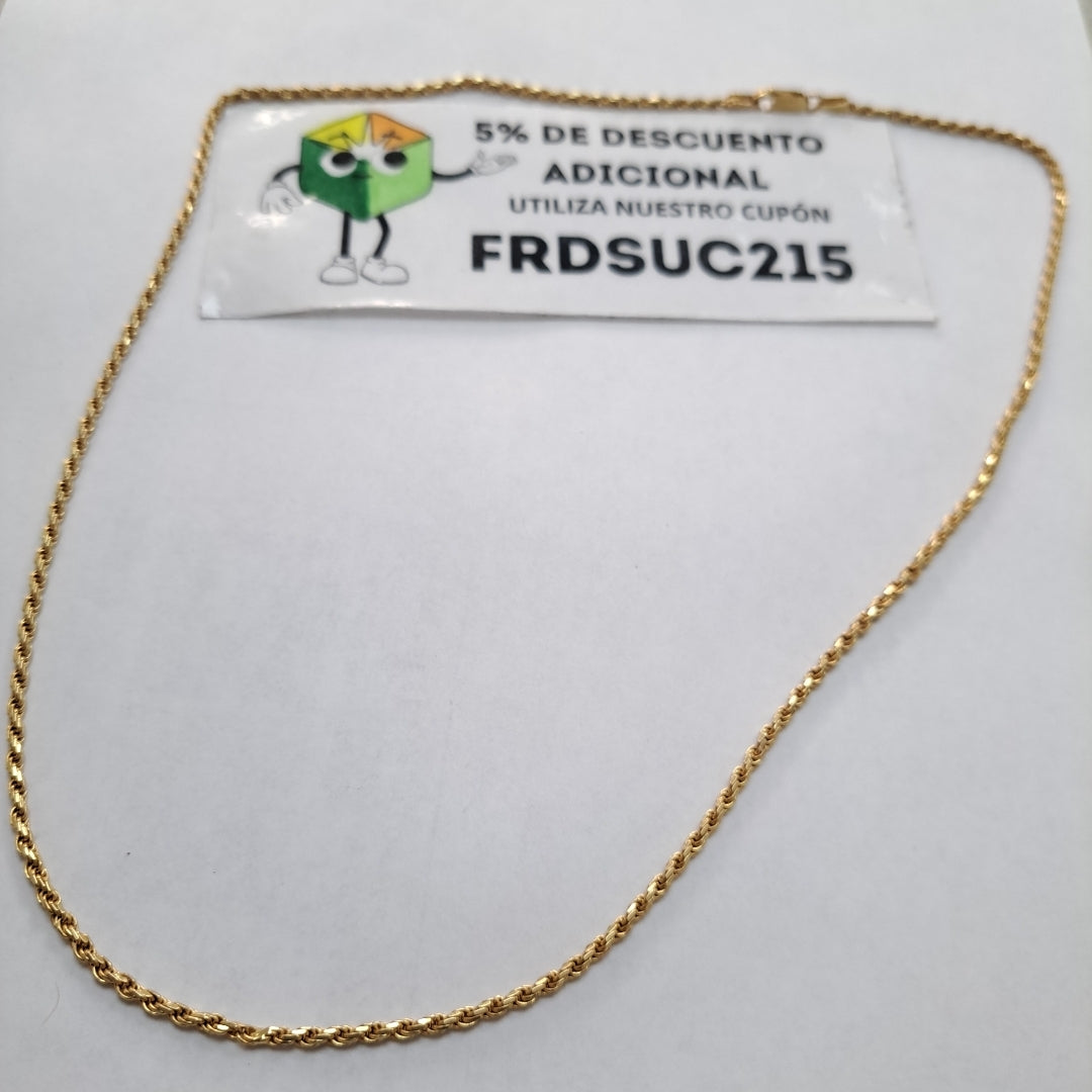CADENA ORO 14 K 13,20 GRMS (SEMINUEVO)