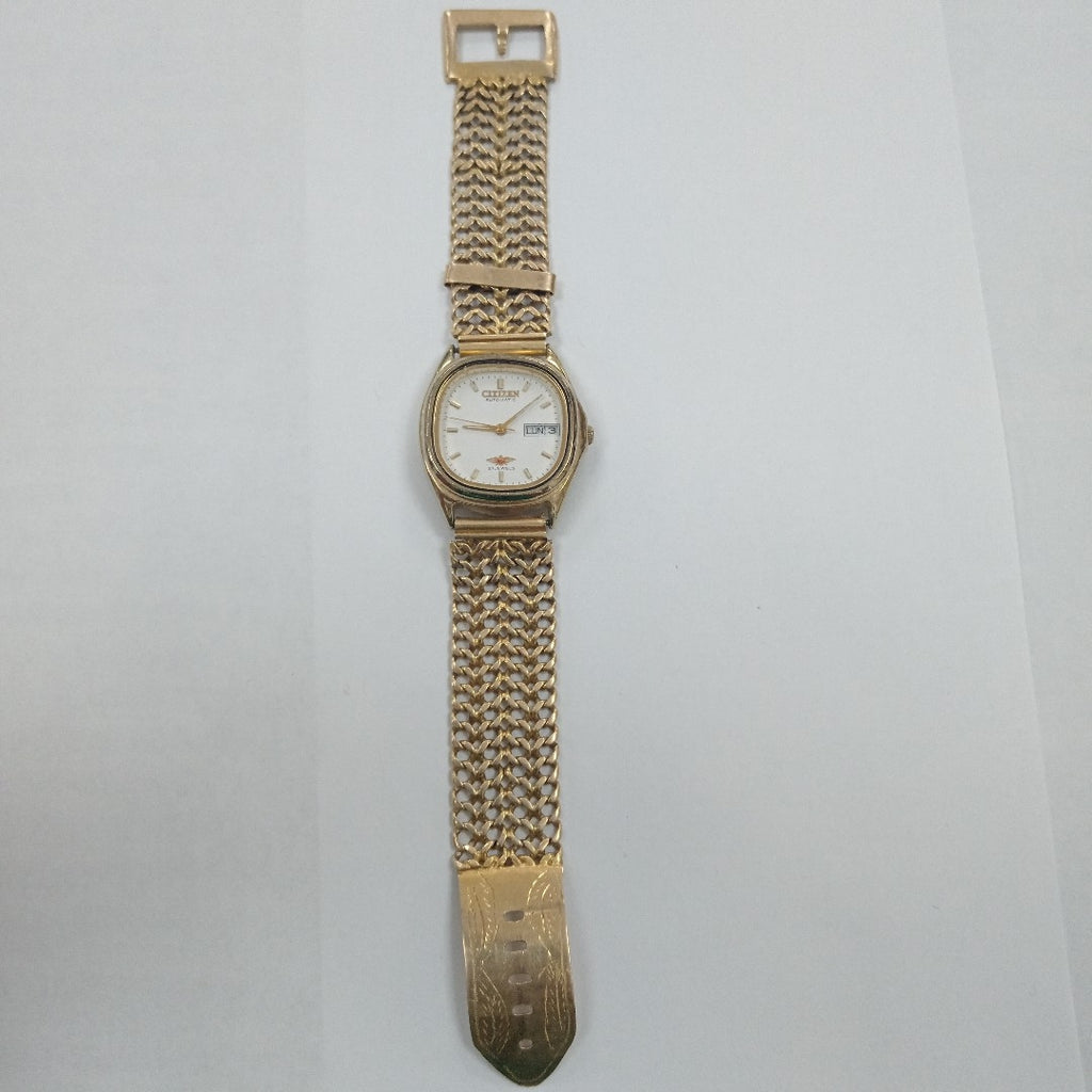 RELOJ CAJA Y PULSO ORO ORO 10 K 81.8 GRMS (SEMINUEVO)