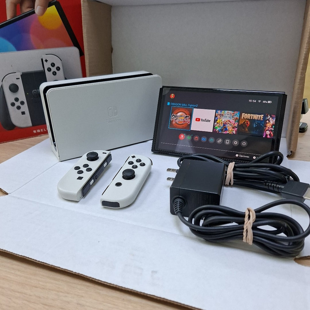CONSOLA DE VIDEOJUEGO NINTENDO SWITCH OLED 64 GB (SEMINUEVO)