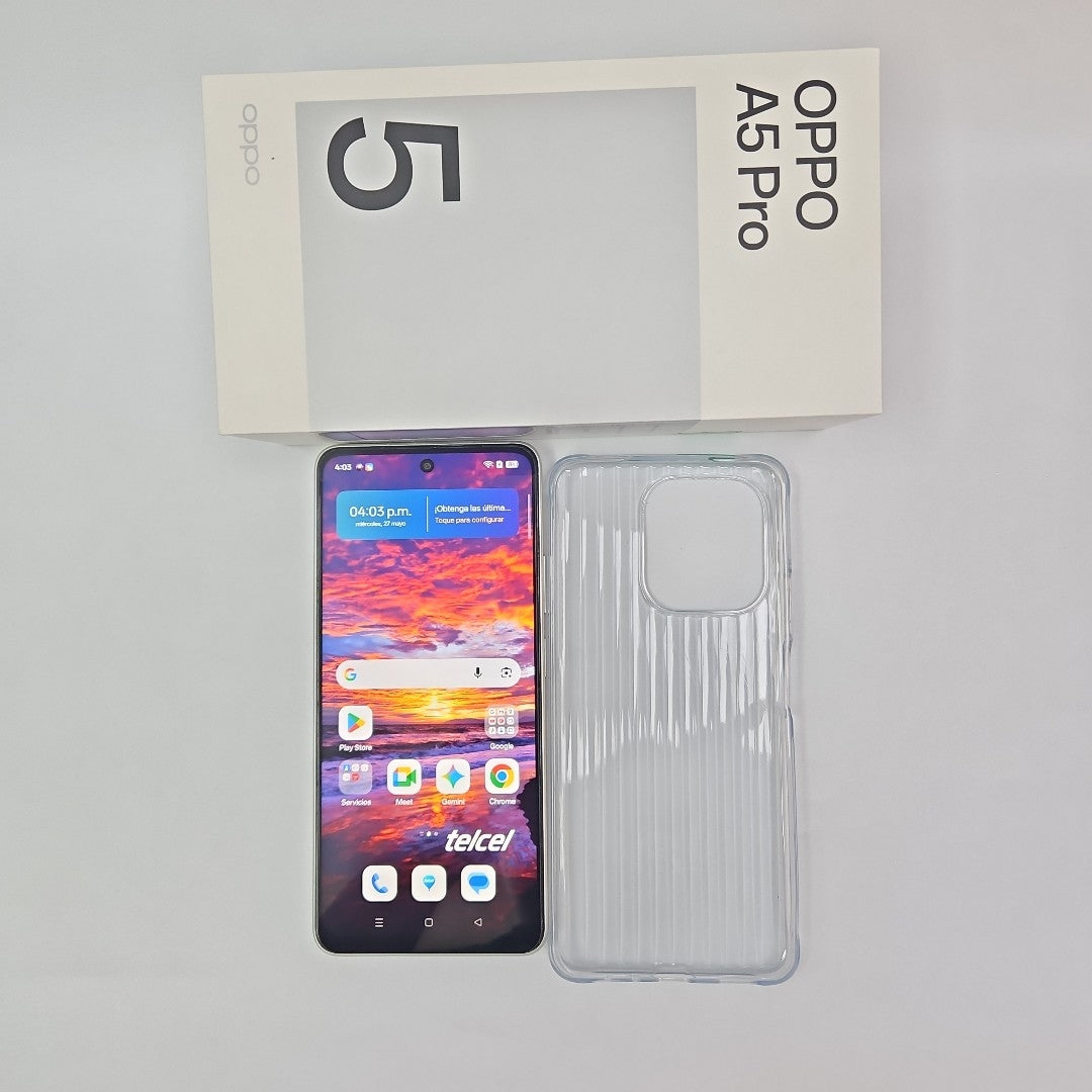 CELULAR OPPO A5 PRO CPH2711 (2025) 256 GB 8 GB RAM (SEMINUEVO)