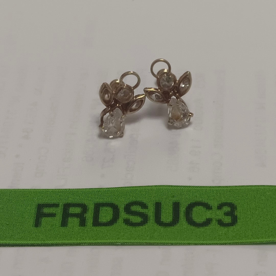 ARETES PAR ORO 14 K 1.1 GRMS (SEMINUEVO)