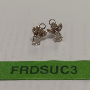ARETES PAR ORO 14 K 1.1 GRMS (SEMINUEVO)