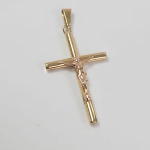 CRUCIFIJO ORO 14 K 1,90 GRMS (SEMINUEVO)