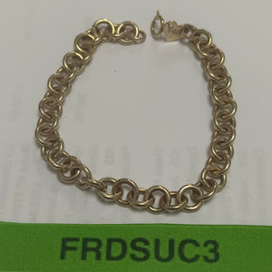 PULSERA ORO 14 K 8.5 GRMS (SEMINUEVO)